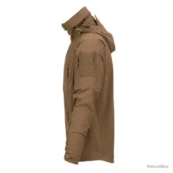 VESTE / BLOUSON TACTIQUE SOFTSHELL TF-2215 ECHO ONE - COYOTE - ETANCHE ET LEGERE AVEC CAPUCHE -Peltor Soldes 00002 VESTE BLOUSON TACTIQUE SOFTSHELL TF 2215 ECHO ONE COYOTE ETANCHE ET LEGERE AVEC CAPUCHE