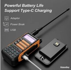 BAOFENG UHF-VHF UV-16 Pro Max, Talkie-walkie 5 Watts LONGUE PORTÉE, LIVRAISON OFFERTE 9 BAOFENG UHF-VHF UV-16 Pro Max, Talkie-walkie 5 Watts LONGUE PORTÉE, LIVRAISON OFFERTE -Peltor Soldes 00003 BAOFENG UHF VHF UV 16 pro Max Talkie walkie 5 Watts LONGUE PORTEE LIVRAISON OFFERTE