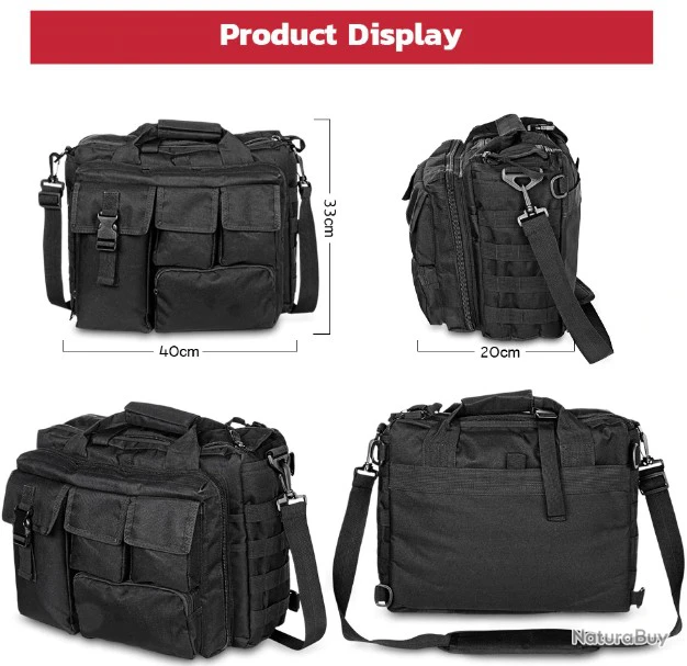 Bagage Multifonction Militaire Tactique - Toute Activité Extérieure - Modèle Camouflage Forêt 5 Bagage Multifonction Militaire Tactique - Toute Activité Extérieure - Modèle Camouflage Forêt – Image 3