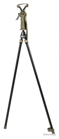 CANNE DE PIRSCH TELESCOPIQUE BIPIED -Peltor Soldes 00003 CANNE DE PIRSCH TELESCOPIQUE BIPIED