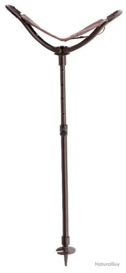 Canne-siège Aluminium Réglable Cuir Country Selerie -Peltor Soldes 00003 CANNE SIEGE 1