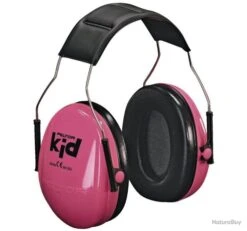 CASQUE PELTOR KID ROSE