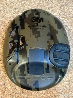 COQUES VERTES DIGITAL CAMO POUR PELTOR SPORTAC -Peltor Soldes 00003 COQUES VERTES DIGITAL CAMO POUR PELTOR SPORTAC