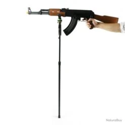 Canne De Pirsch Monopod Télescopique à Gâchette De Qualité Réglable De 105 à 170cm -Peltor Soldes 00003 Canne de pirsch monopod telescopique a gachette de qualite reglable de 105 a 170cm