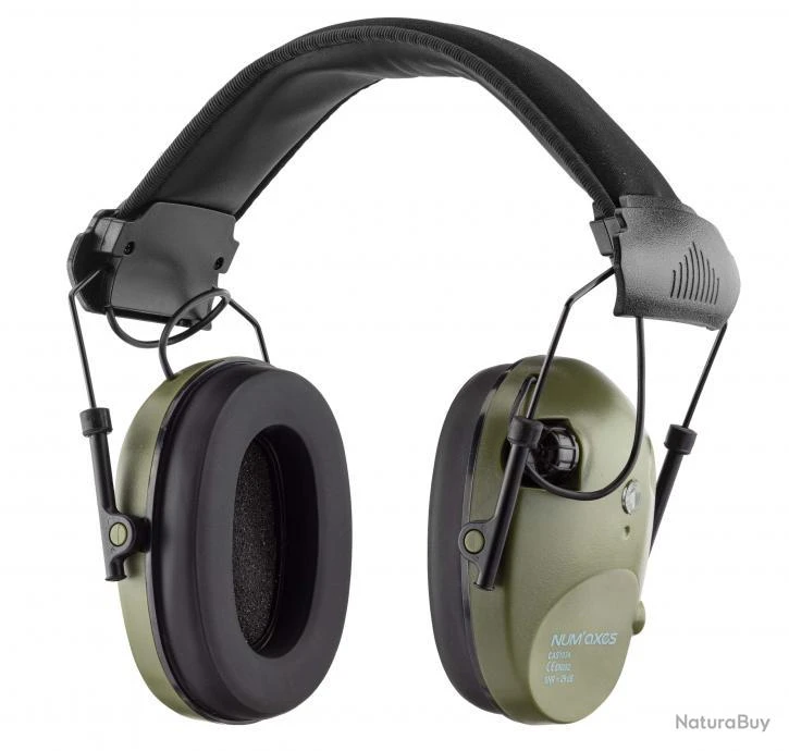 Casque Anti-Bruit Num' Axes Electronique CAS1034 Kaki 5 Casque Anti-Bruit Num' Axes Electronique CAS1034 Kaki – Image 3