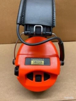 MSA Casque SORDIN Supreme Pro X Cuir Orange -Peltor Soldes 00003 Casque SORDIN Supreme Pro X Cuir orange