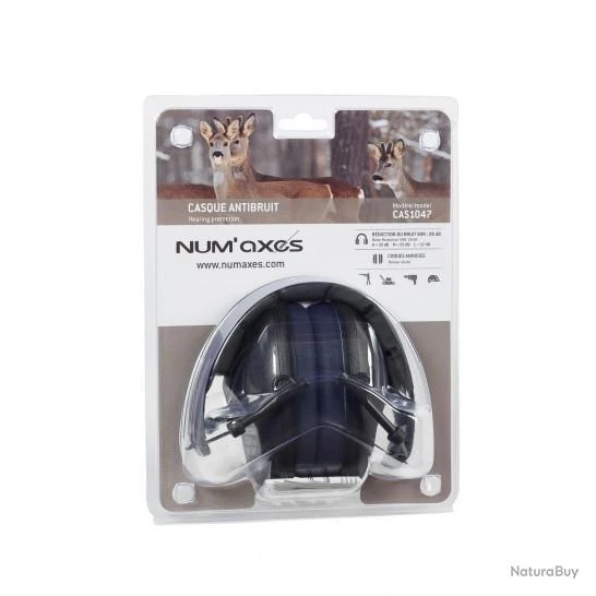 Casque Antibruit Passif Num'Axes CAS1047 Noir 5 Casque Antibruit Passif Num'Axes CAS1047 Noir – Image 3
