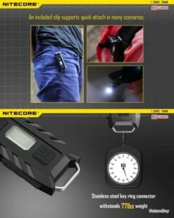 Lampe THUMB 85Lumens Balisage Rouge | NITECORE -Peltor Soldes 00003 Lampe THUMB 85Lumens balisage Rouge