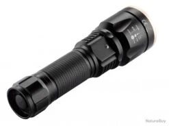 Lampe Tactique Rechargeable NUM'AXES 3 Led Blanche-Rouge-Verte -Peltor Soldes 00003 Lampe Tactique rechargeable NUM AXES 3 Led Blanche Rouge Verte 1