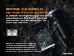 Lampe Torche Rechargeable Fenix LR40R -Peltor Soldes 00003 Lampe torche rechargeable Fenix LR40R