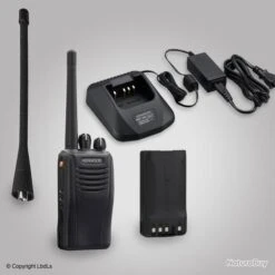 Pack KENWOOD TK3360E UHF Avec Batterie KNB55LM, Chargeur KSC25E Et KRA27M
