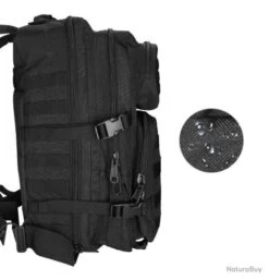 Sac à Dos Militaire Tactique 40L Multifonction Randonnée Chasse Pêche Camping Trekking Escalade Noir -Peltor Soldes 00003 Sac a Dos Militaire Tactique 40L Multifonction Randonnee Chasse Peche Camping Trekking Escalade Noir