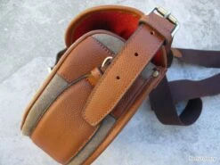 Sac De Chasse Luxe... Cuir Et Canvas... -Peltor Soldes 00003 Sac chasse luxe cuir canvas