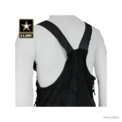 Pantalon à Bretelles (salopette) Polaire US Army -Peltor Soldes 00003 Salopette polaire US Army