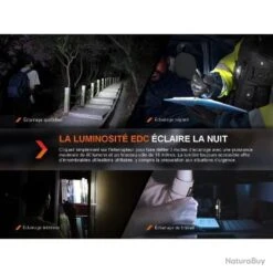 Stylo Tactique Fenix LED 140mm -Peltor Soldes 00003 Stylo tactique Fenix LED 140mm