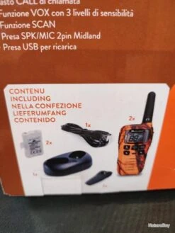TALKIE-WALKIE MIDLAND XT.50 BLAZE -Peltor Soldes 00003 TALKIE WALKIE MIDLAND XT.50 BLAZE