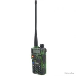 Talkie Walkie Camouflage BF-UV5R Radio FM 36-174/400-520MHz DC 7.4V Antenne Double Bande 100x52x32mm -Peltor Soldes 00003 Talkie Walkie camouflage BF UV5R Radio FM 36 174 400 520MHz DC 7.4V antenne double bande 100x52x32mm