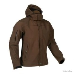 VESTE SOFTSHELL BAROUD TREX MARRON AVEC INTERIEUR POLAIRE -Peltor Soldes 00003 VESTE SOFTSHELL BAROUD TREX MARRON AVEC INTERIEUR POLAIRE