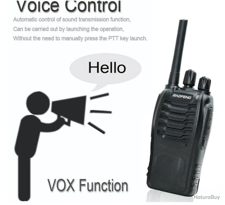 6x BaoFeng BF-888S PMR446 / Baofeng BF-88E PMR (Version Mise à Jour Des Talkies-walkies 888S UHF) 6 6x BaoFeng BF-888S PMR446 / Baofeng BF-88E PMR (Version Mise à Jour Des Talkies-walkies 888S UHF) – Image 4