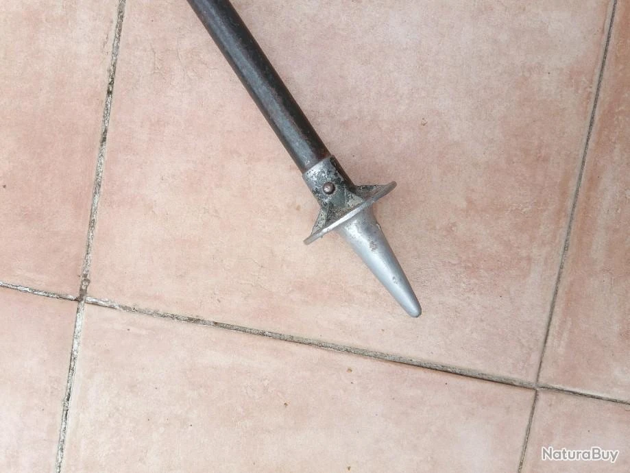 Ancienne Canne Siège Allemande Assise En Cuir. 6 Ancienne Canne Siège Allemande Assise En Cuir. – Image 4