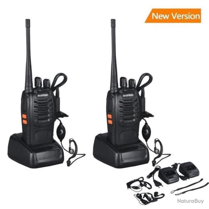 Baofeng Bf-888s Walkie Talkie 16CH Signal Band UHF 400-470 MHz Rechargeable Two Way Radio NEUF 6 Baofeng Bf-888s Walkie Talkie 16CH Signal Band UHF 400-470 MHz Rechargeable Two Way Radio NEUF – Image 4