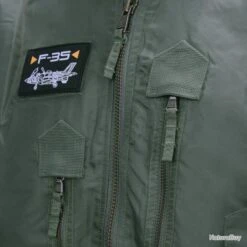 Blouson Aviateur F 35 Couleur Noir. -Peltor Soldes 00004 Blouson Aviateur F 35 Couleur Noir Taille S