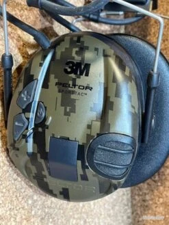 COQUES VERTES DIGITAL CAMO POUR PELTOR SPORTAC -Peltor Soldes 00004 COQUES VERTES DIGITAL CAMO POUR PELTOR SPORTAC