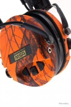 Casque MSA SUPREME PRO X Camo Orange -Peltor Soldes 00004 Casque MSA SUPREME PRO X Camo Orange