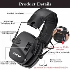 Casque Anti-bruit électronique 22dB Zohan Rose 11 Casque Anti-bruit électronique 22dB Zohan Rose -Peltor Soldes 00004 Casque anti bruit electronique 22dB Zohan rose