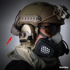 Casque Communication Tactique ZTAC II -Peltor Soldes 00004 Casque communication tactique ZTAC II