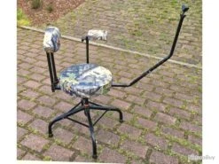 Chaise D'affût Pivotante à 360° Avec Un Support D'arme Et De Bras Réglable Pliante Matelassé 11 Chaise D'affût Pivotante à 360° Avec Un Support D'arme Et De Bras Réglable Pliante Matelassé -Peltor Soldes 00004 Chaise D affut Pivotante a 360 avec un Support D arme et de Bras Reglable Pliante Matelasse