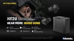 Ecouteurs Bluetooth à Annulation De Bruit Active NE20 | NITECORE -Peltor Soldes 00004 Ecouteurs Bluetooth a annulation de bruit active NE20 NITECORE