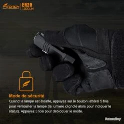 FITORCH ER20 - 1000 LM -Peltor Soldes 00004 FITORCH ER20 1000 LM