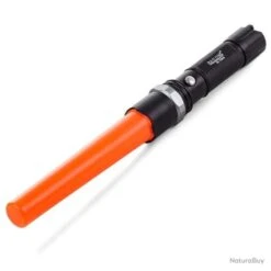 LAMPE DE SIGNALISATION XML T6 BATON CONE ROUGE CIRCULATION POLICE GENDARMERIE -Peltor Soldes 00004 LAMPE DE SIGNALISATION XML T6 BATON CONE ROUGE CIRCULATION POLICE GENDARMERIE