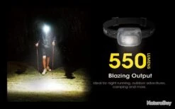 Lampe Frontale Nitecore NU31 - 550 Lumens - Version Bleu -Peltor Soldes 00004 Lampe Frontale Nitecore NU31 550 Lumens