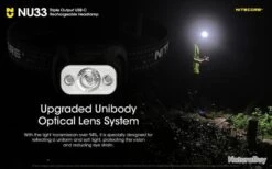 Lampe Frontale Nitecore NU33 - 700 Lumens -Peltor Soldes 00004 Lampe Frontale Nitecore NU33 700 Lumens