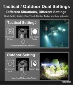 Lampe Tactique Klarus XT21X PRO - 4400Lumens Rechargeable -Peltor Soldes 00004 Lampe tactique Klarus XT21X PRO 4400Lumens rechargeable