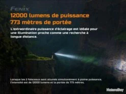 Lampe Torche Rechargeable Fenix LR40R -Peltor Soldes 00004 Lampe torche rechargeable Fenix LR40R