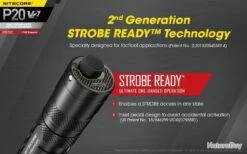 Lampe Torche Nitecore Precise 20 V2 1100 Lumens -Peltor Soldes 00004 PROMO Lampe torche Nitecore Precise 20 V2