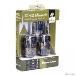 MIDLAND Pack De 2 Talkies-walkies XT30 Mimetic -Peltor Soldes 00004 Pack de talkies walkies XT30 Mimetic