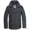 Parka Pea Coat Brandit Noir -Peltor Soldes 00004 Parka Pea Coat Brandit Noir