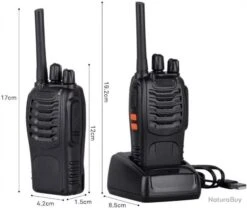 Talkies Walkies 400-470MHz 16 Canaux Rechargeables - X2 - LIVRAISON GRATUITE -Peltor Soldes 00004 Talkies walkies 446 MHz 16 canaux rechargeables X2 LIVRAISON GRATUITE ET RAPIDE