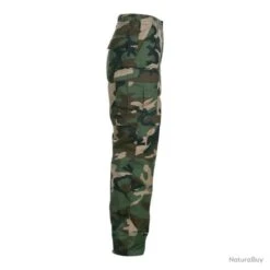 Pantalon De Treillis Transformable En Short Couleur Camouflage Woodland. -Peltor Soldes 00005 Pantalon de treillis transformable en short Couleur Camouflage Woodland Taille M