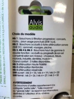 BOUCHONS ANTI BRUIT PROGRESSIF MK4 -Peltor Soldes 00005 BOUCHONS ANTI BRUIT PROGRESSIF MK4