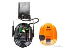 CASQUE AEARO PELTOR SPORT TAC COQUILLES VERT/ROUGES -Peltor Soldes 00005 CASQUE AEARO PELTOR SPORT TAC COQUILLES VERT ROUGES