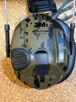 COQUES VERTES DIGITAL CAMO POUR PELTOR SPORTAC -Peltor Soldes 00005 COQUES VERTES DIGITAL CAMO POUR PELTOR SPORTAC