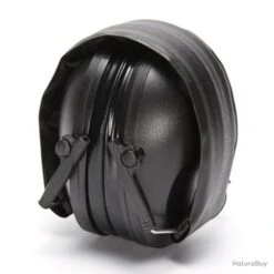 Casque Anti-bruit Tactique CrossEye Noir Protège-oreilles Réglable Et Pliable -Peltor Soldes 00005 Casque Anti bruit Tactique CrossEye Noir Protege oreilles reglable et pliable