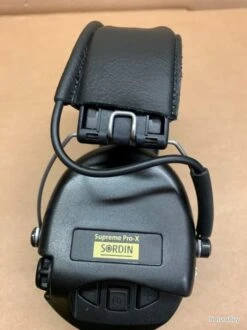 MSA Casque SORDIN Supreme Pro X Cuir Noir 12 MSA Casque SORDIN Supreme Pro X Cuir Noir -Peltor Soldes 00005 Casque SORDIN Supreme Pro X Cuir Noir