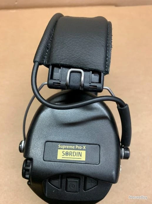 MSA Casque SORDIN Supreme Pro X Cuir Noir 7 MSA Casque SORDIN Supreme Pro X Cuir Noir – Image 5