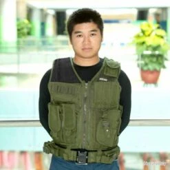 Gilet Tactique Militaire Vert Armée - Airsoft, Chasse, Etc. - Livraison Rapide Et Offerte -Peltor Soldes 00005 Gilet tactique militaire vert armee Airsoft chasse etc. Livraison rapide et offerte